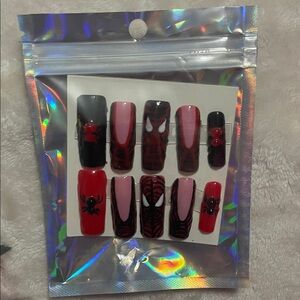 Mitch match SpiderMan nails